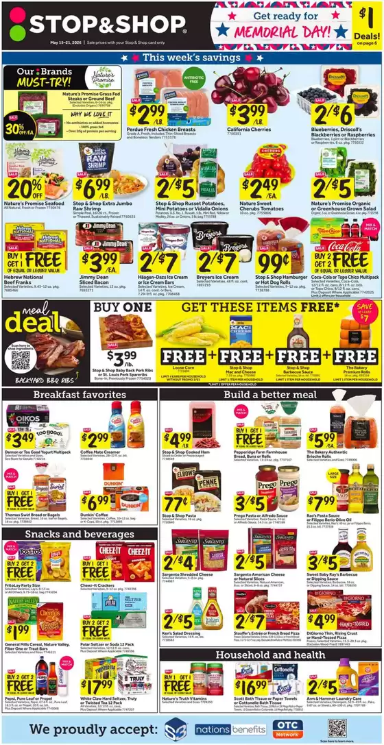 Stop&Shop catalogue in Wakefield RI | Our best deals for you | 2026-05-15T00:00:00.000Z - 2026-05-21T00:00:00.000Z