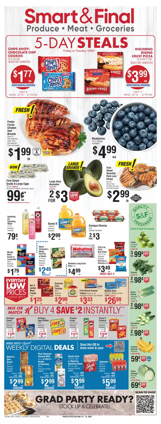 Smart & Final catalogue | Exclusive bargains | 2026-05-15T00:00:00.000Z - 2026-05-19T00:00:00.000Z