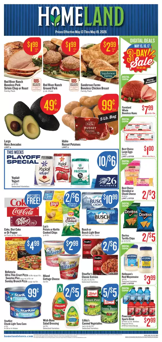 Homeland Market catalogue | Save now with our deals | 2026-05-13T00:00:00.000Z - 2026-05-19T00:00:00.000Z