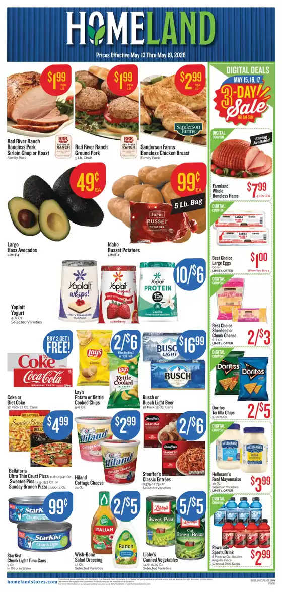 Homeland Market catalogue | Weekly Specials! | 2026-05-13T00:00:00.000Z - 2026-05-19T00:00:00.000Z