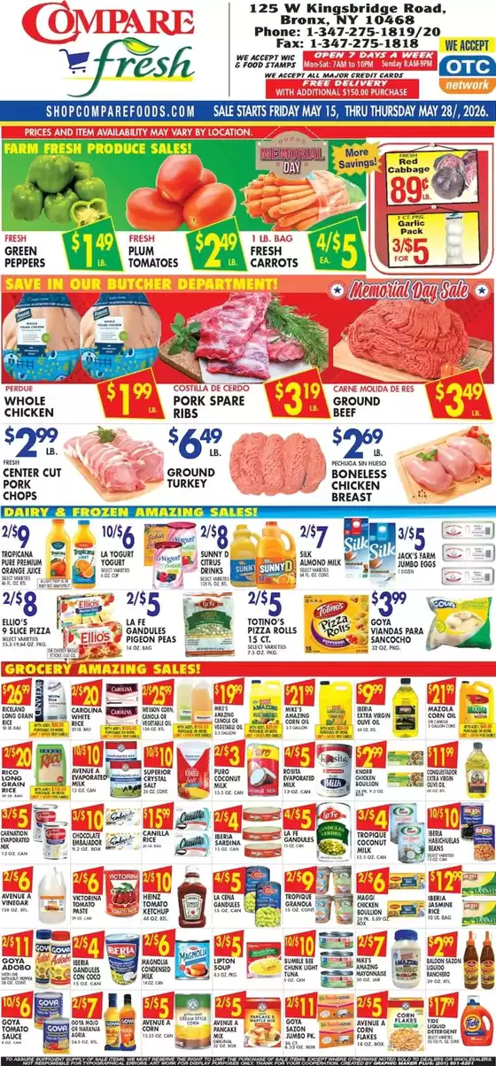 Compare Foods catalogue | Save now with our deals | 2026-05-15T00:00:00.000Z - 2026-05-28T00:00:00.000Z