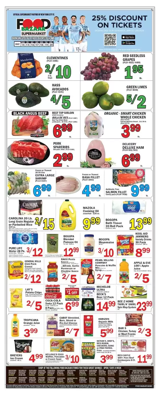 Food Bazaar catalogue | Discover attractive offers | 2026-05-14T00:00:00.000Z - 2026-05-20T00:00:00.000Z