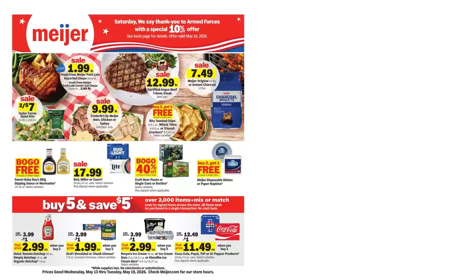 Meijer catalogue | Current deals and offers | 2026-05-13T00:00:00.000Z - 2026-05-19T00:00:00.000Z