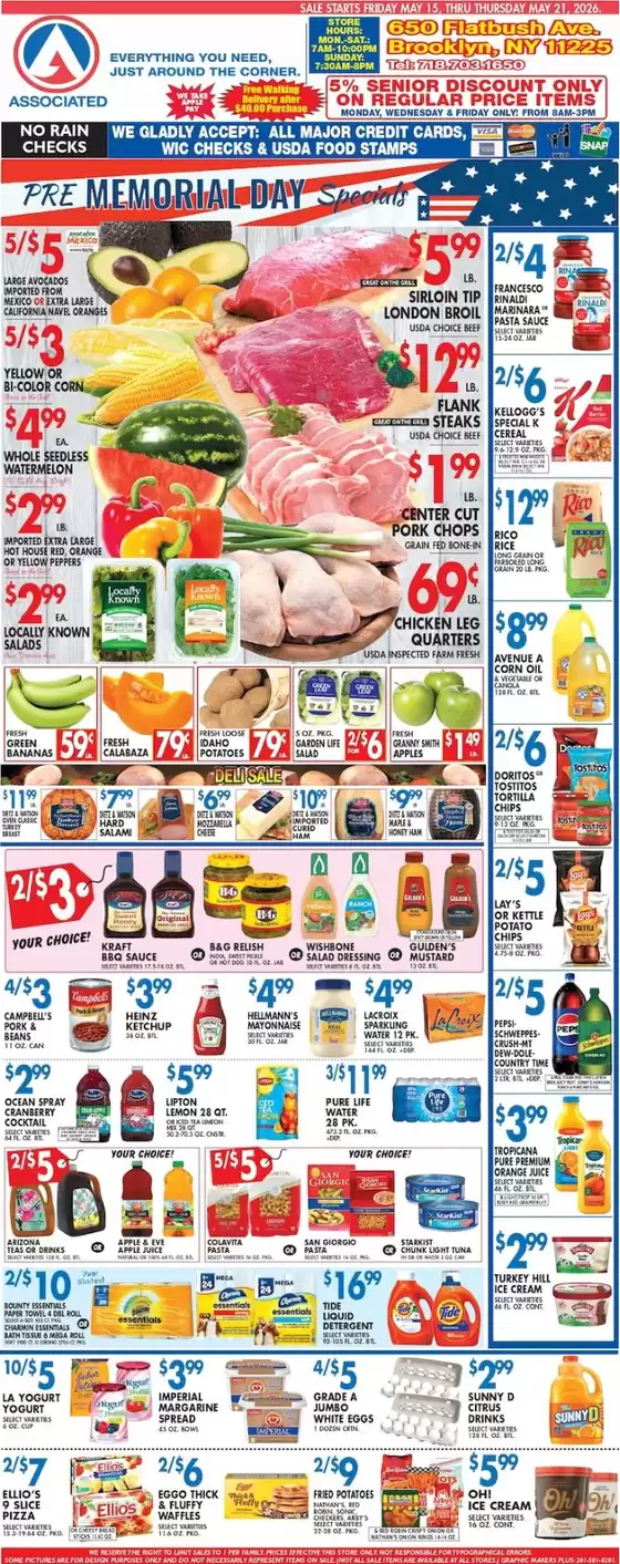 Associated catalogue | Our best offers for you | 2026-05-15T00:00:00.000Z - 2026-05-21T00:00:00.000Z