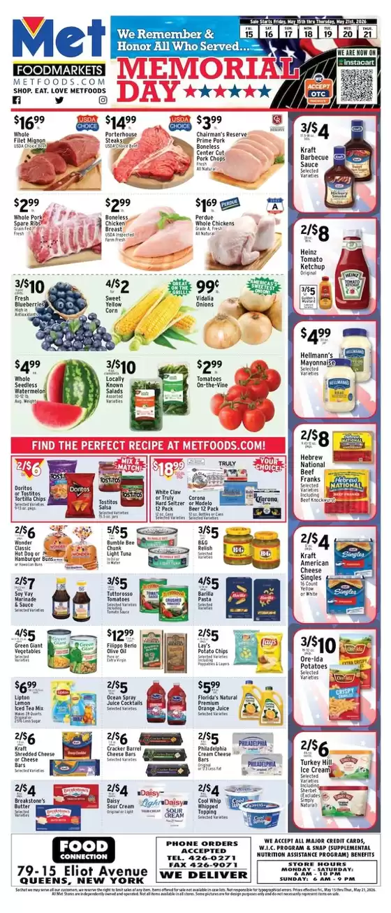 Met Foodmarkets catalogue | Top offers for smart savers | 2026-05-15T00:00:00.000Z - 2026-05-21T00:00:00.000Z