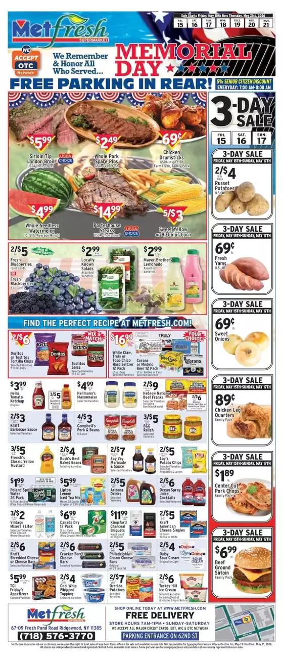 Met Foodmarkets catalogue | Wide range of offers | 2026-05-15T00:00:00.000Z - 2026-05-21T00:00:00.000Z