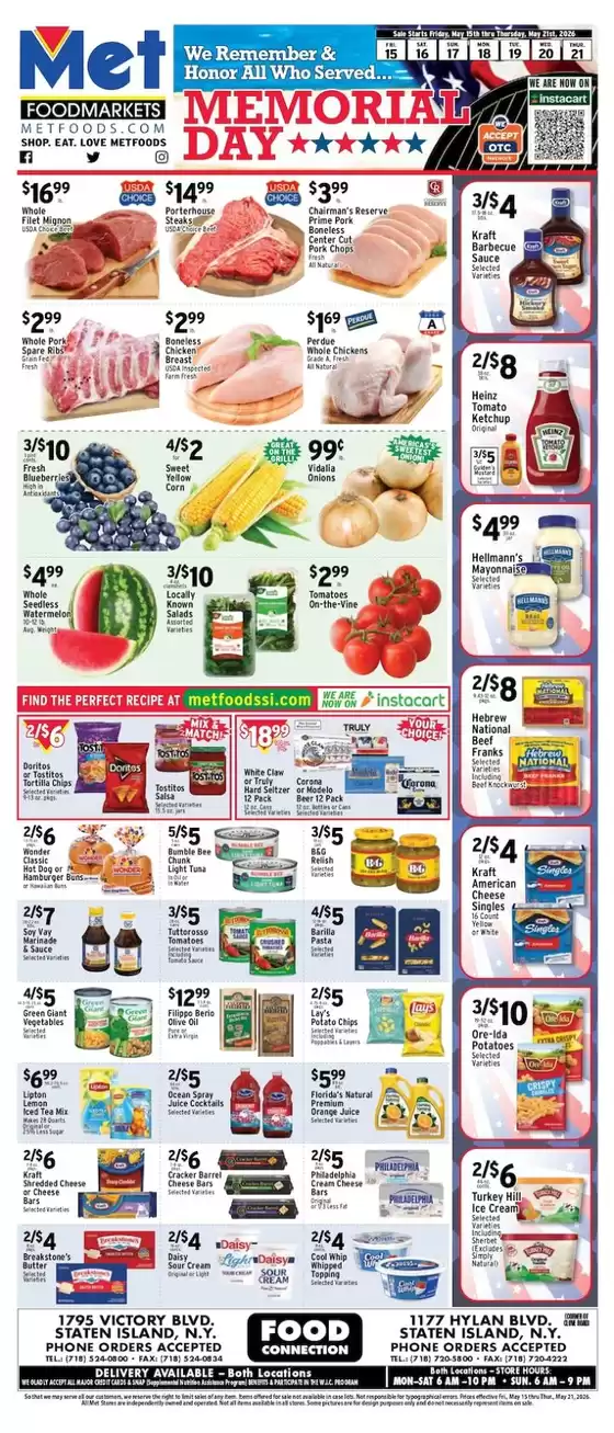 Met Foodmarkets catalogue | Discover attractive offers | 2026-05-15T00:00:00.000Z - 2026-05-21T00:00:00.000Z