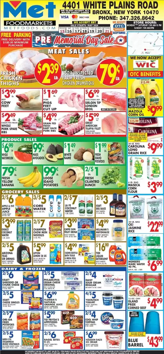 Met Foodmarkets catalogue | Offers for bargain hunters | 2026-05-15T00:00:00.000Z - 2026-05-21T00:00:00.000Z
