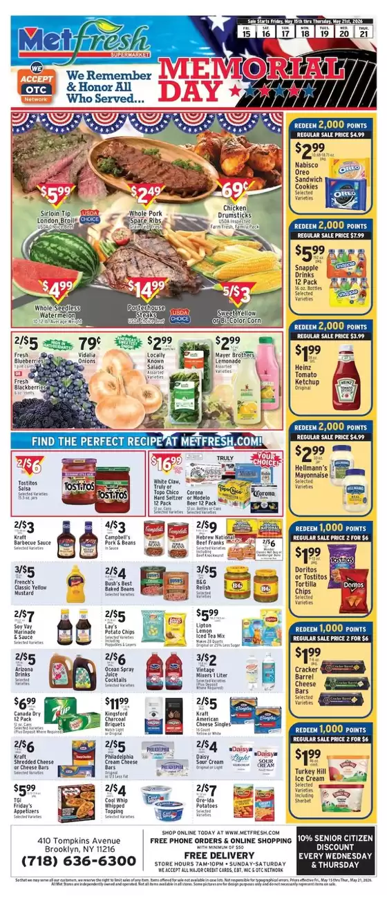 Met Foodmarkets catalogue | Top deals and discounts | 2026-05-15T00:00:00.000Z - 2026-05-21T00:00:00.000Z