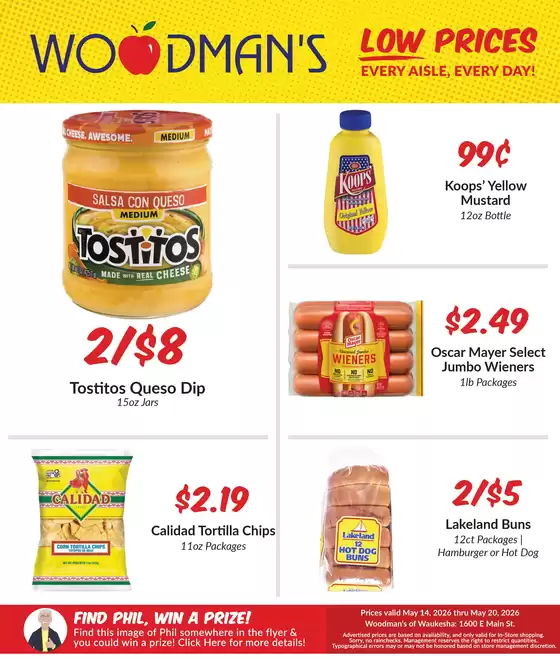 Woodman's catalogue | Current special promotions | 2026-05-14T00:00:00.000Z - 2026-05-20T00:00:00.000Z