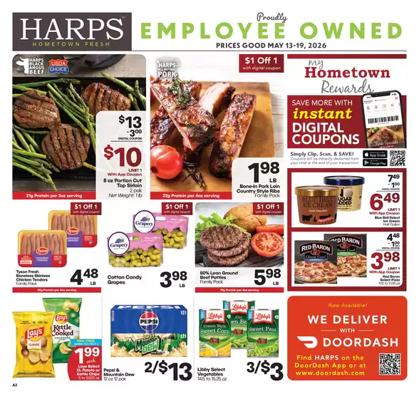 Harp's Market catalogue | Great offer for all customers | 2026-05-13T00:00:00.000Z - 2026-05-19T00:00:00.000Z