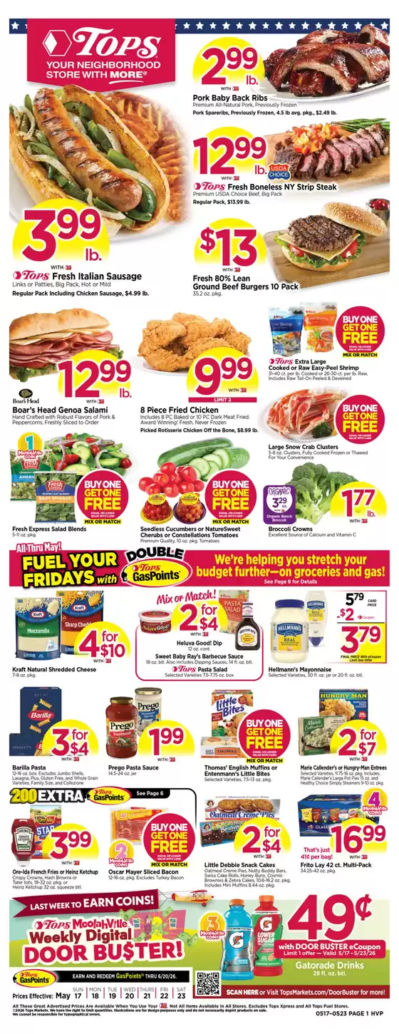 Tops catalogue | Current bargains and offers | 2026-05-17T00:00:00.000Z - 2026-05-23T00:00:00.000Z