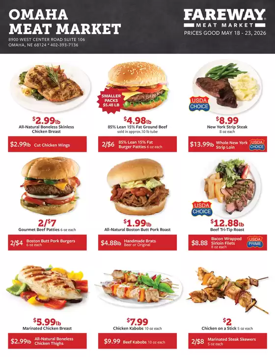 Fareway catalogue | Attractive special offers for everyone | 2026-05-18T00:00:00.000Z - 2026-05-23T00:00:00.000Z