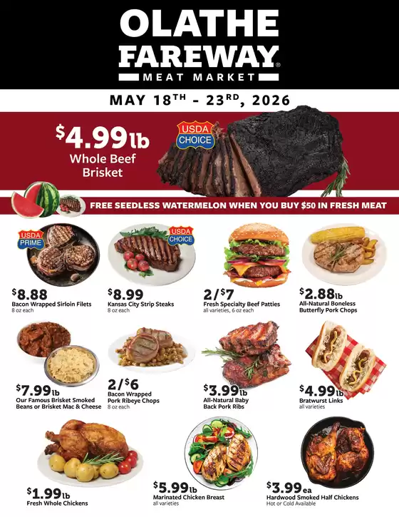 Fareway catalogue in Leawood KS | Top offers for smart savers | 2026-05-18T00:00:00.000Z - 2026-05-23T00:00:00.000Z
