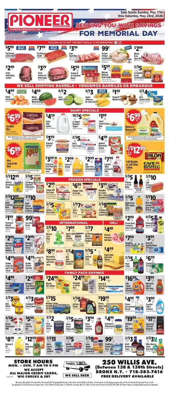 Pioneer Supermarkets catalogue | New offers to discover | 2026-05-17T00:00:00.000Z - 2026-05-23T00:00:00.000Z