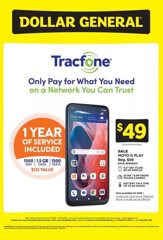 Dollar General catalogue | Dollar General Ad | 2026-05-17T00:00:00.000Z - 2026-06-13T00:00:00.000Z