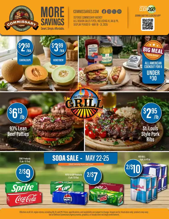 Commissary catalogue in Bellerose NY | Flyer Commissary | 2026-05-18T00:00:00.000Z - 2026-05-31T00:00:00.000Z
