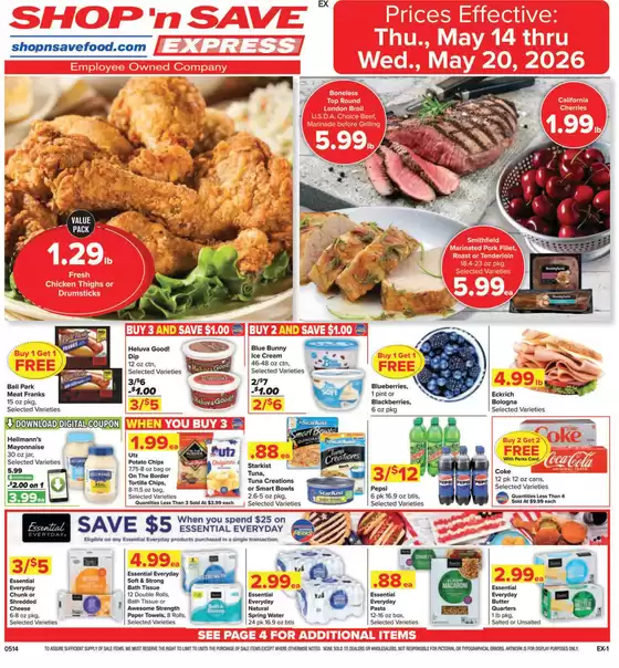 Shop 'n Save catalogue | Current bargains and offers | 2026-05-14T00:00:00.000Z - 2026-05-20T00:00:00.000Z