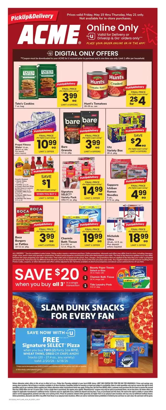ACME catalogue in Clarkstown NY | Acme Markets - SP | 2026-05-15T00:00:00.000Z - 2026-05-21T00:00:00.000Z
