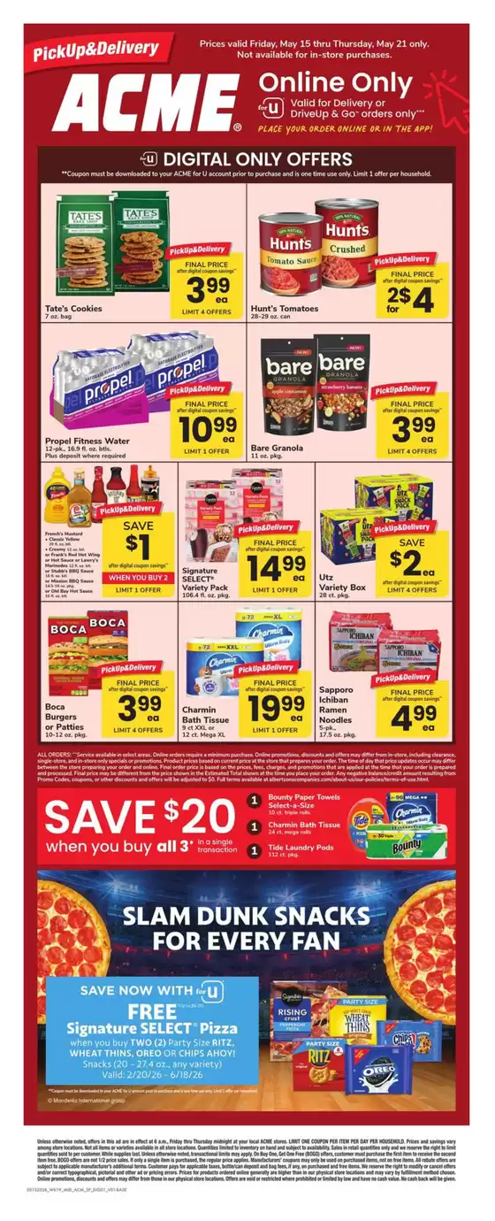 ACME catalogue | Acme Markets - SP | 2026-05-15T00:00:00.000Z - 2026-05-21T00:00:00.000Z