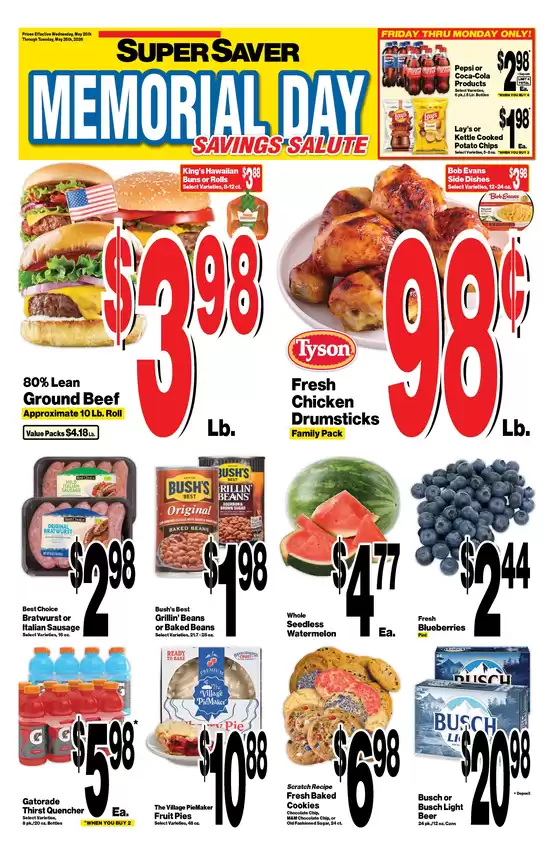Super Saver catalogue | Exclusive deals and bargains | 2026-05-20T00:00:00.000Z - 2026-05-26T00:00:00.000Z