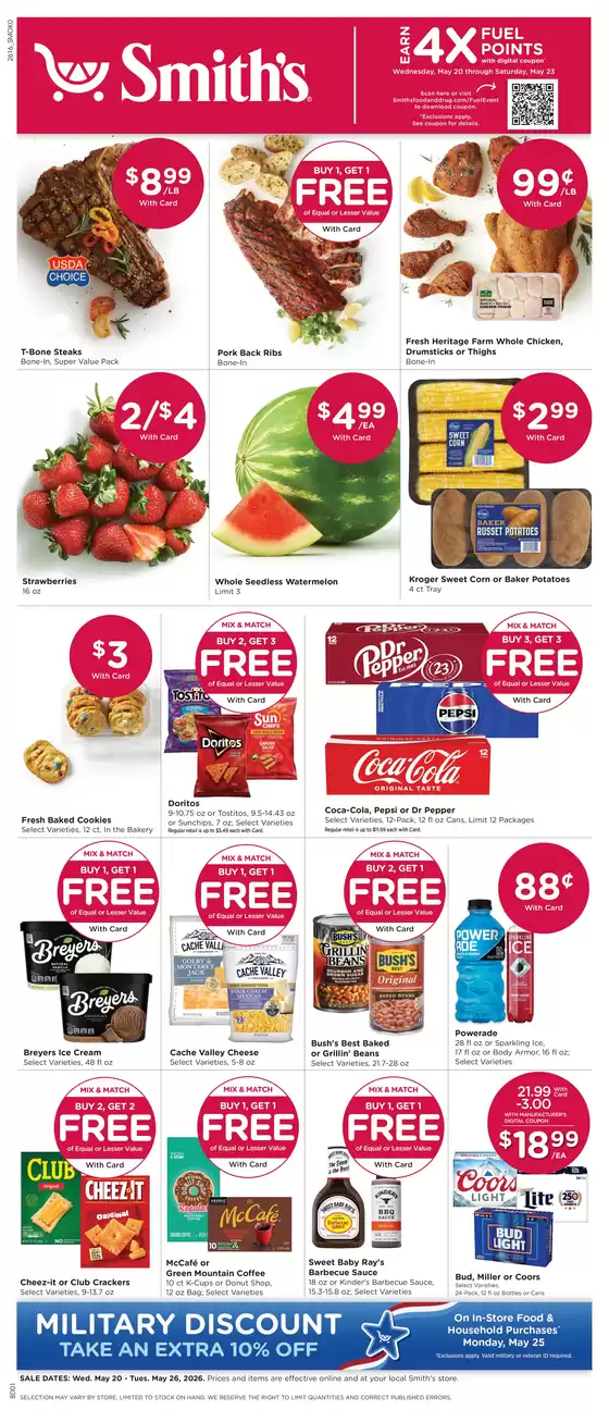 Smith's catalogue | Top offers for smart savers | 2026-05-20T00:00:00.000Z - 2026-05-26T00:00:00.000Z
