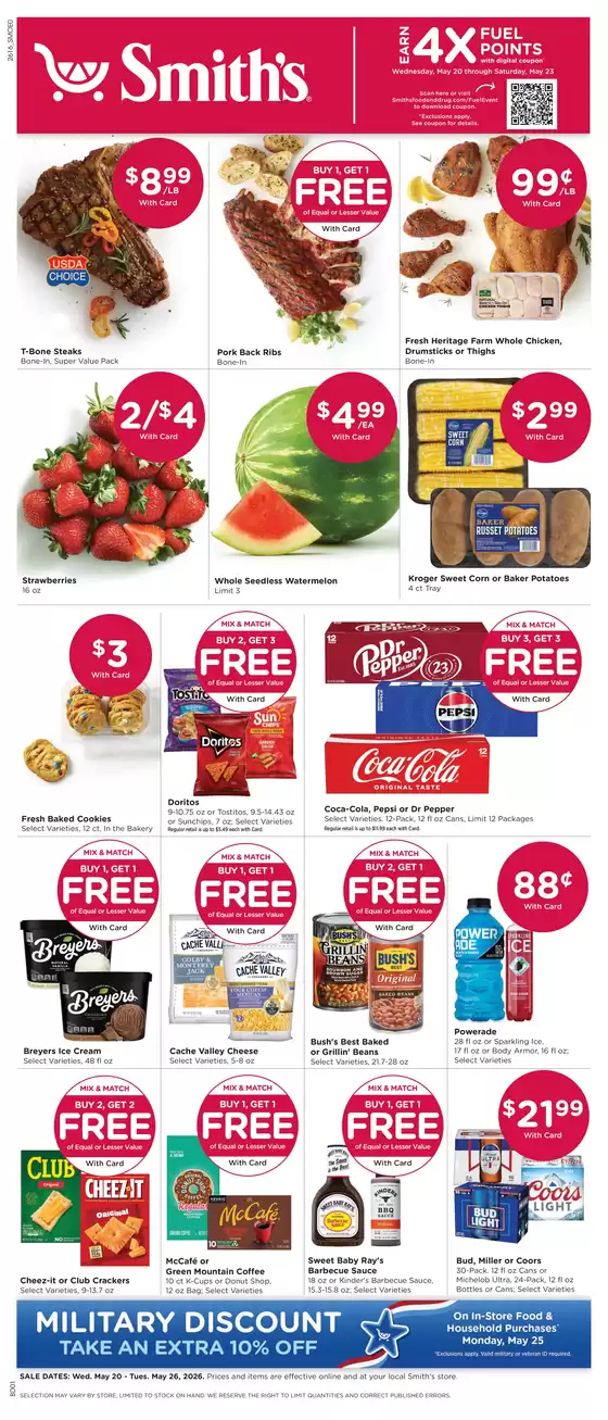 Smith's catalogue | Great offer for bargain hunters | 2026-05-20T00:00:00.000Z - 2026-05-26T00:00:00.000Z