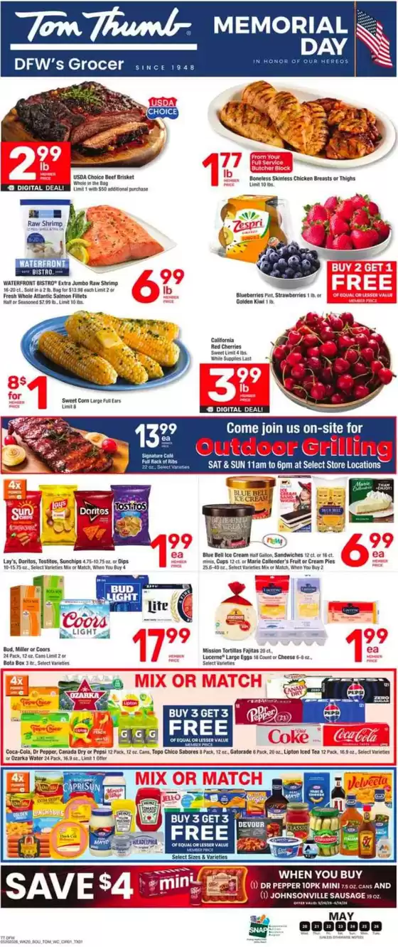 Tom Thumb catalogue | Our best bargains | 2026-05-20T00:00:00.000Z - 2026-05-26T00:00:00.000Z