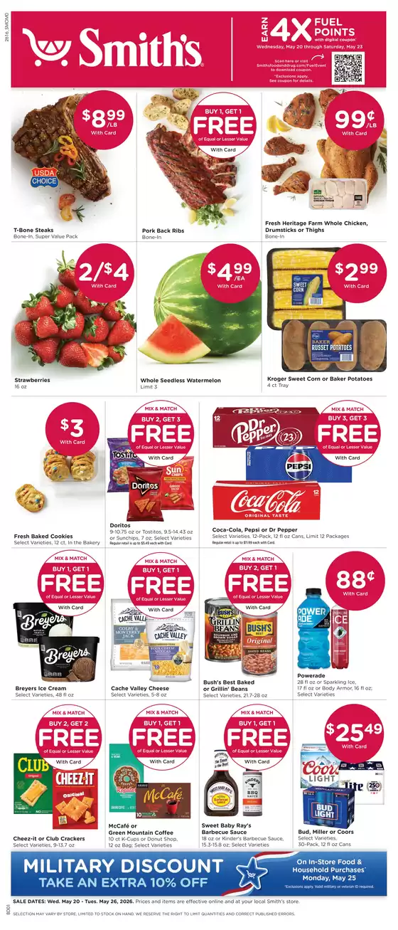 Smith's catalogue | Exclusive deals and bargains | 2026-05-20T00:00:00.000Z - 2026-05-26T00:00:00.000Z