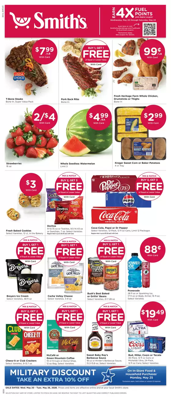 Smith's catalogue in Henderson NV | Our best deals for you | 2026-05-20T00:00:00.000Z - 2026-05-26T00:00:00.000Z