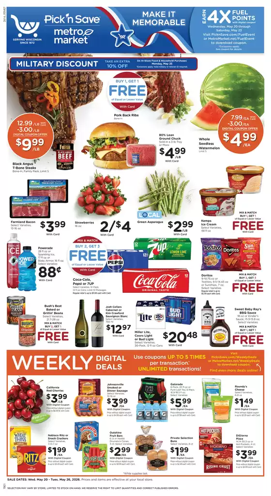 Pick'n Save catalogue | Weekly Ad | 2026-05-20T00:00:00.000Z - 2026-05-26T00:00:00.000Z