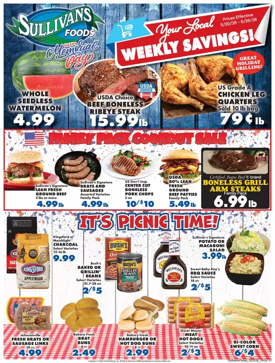Sullivan's Foods catalogue | New offers to discover | 2026-05-20T00:00:00.000Z - 2026-05-26T00:00:00.000Z