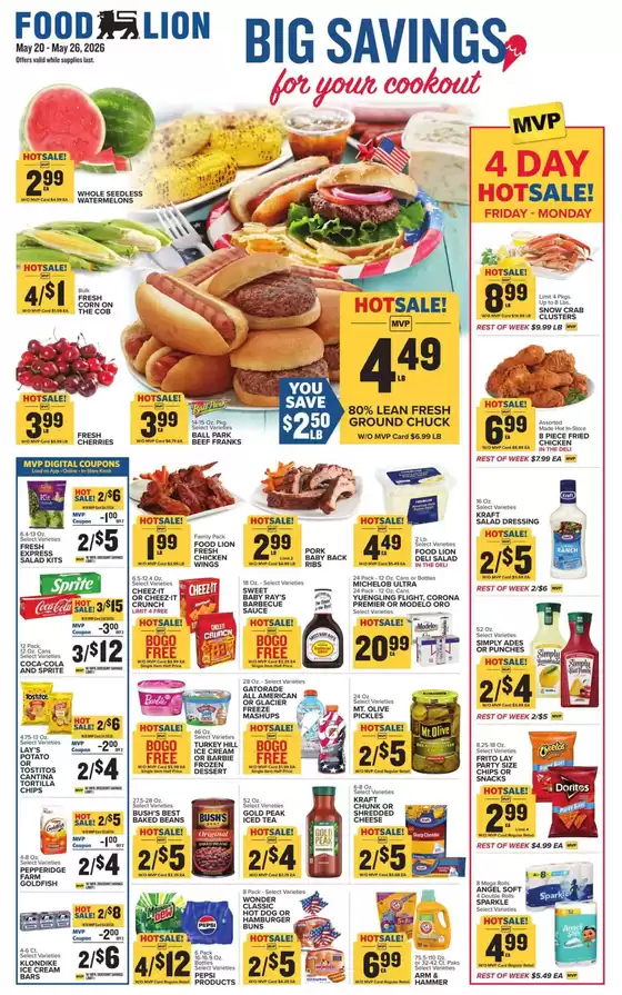 Food Lion catalogue | Discounts and promotions | 2026-05-20T00:00:00.000Z - 2026-05-26T00:00:00.000Z