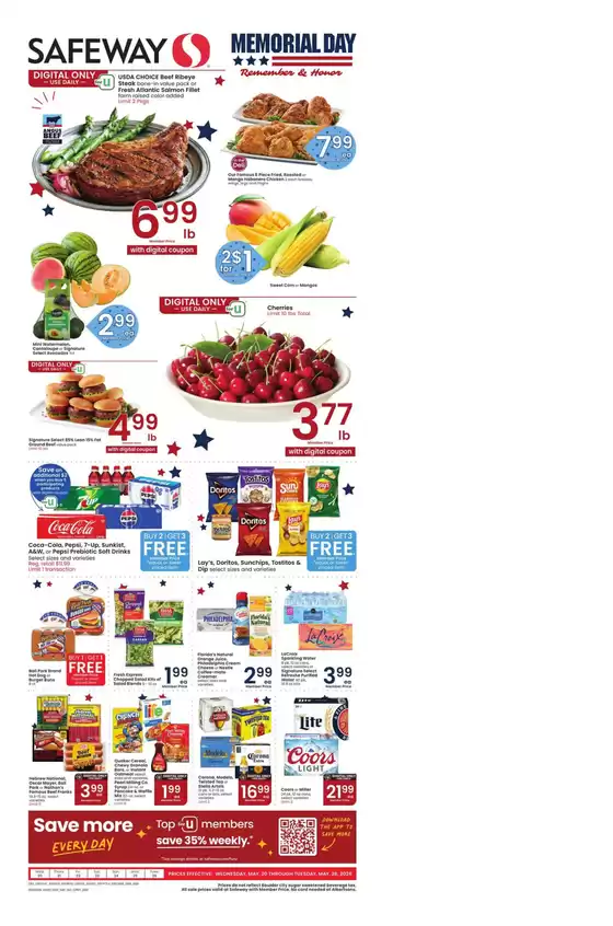 Safeway catalogue | Great offer for all customers | 2026-05-20T00:00:00.000Z - 2026-05-26T00:00:00.000Z