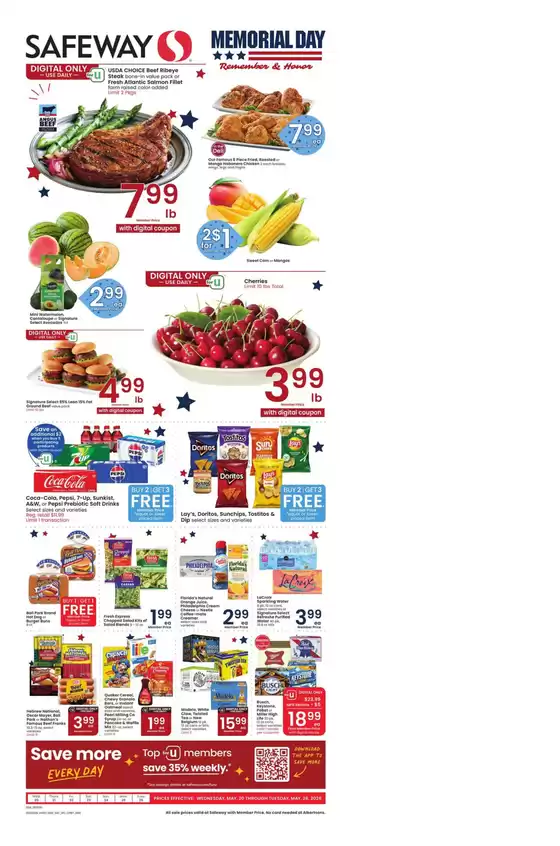 Safeway catalogue | Top offers for all bargain hunters | 2026-05-20T00:00:00.000Z - 2026-05-26T00:00:00.000Z