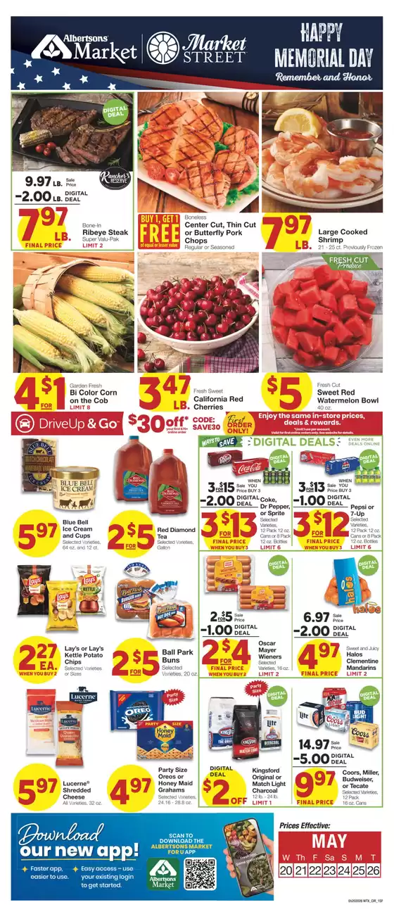 Market Street catalogue | Top offers for smart savers | 2026-05-19T00:00:00.000Z - 2026-05-26T00:00:00.000Z