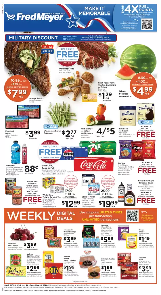 Fred Meyer catalogue in Salem OR | Weekly Ad | 2026-05-20T00:00:00.000Z - 2026-05-26T00:00:00.000Z