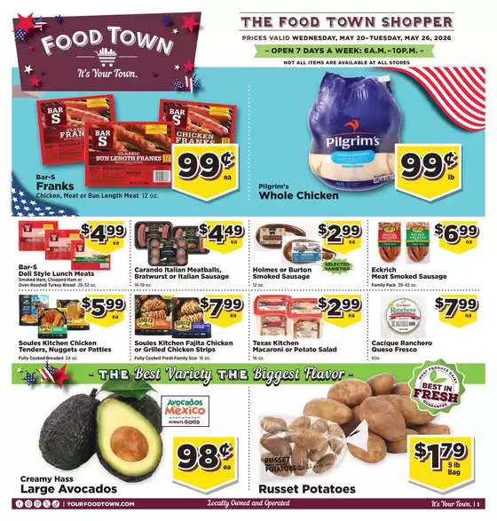 Food Town catalogue | FoodTownInStoreAd | 2026-05-20T00:00:00.000Z - 2026-05-26T00:00:00.000Z