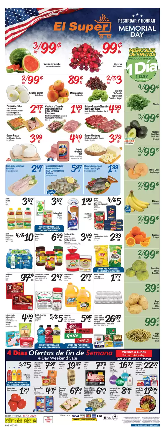 El Super catalogue | Current deals and offers | 2026-05-20T00:00:00.000Z - 2026-05-26T00:00:00.000Z
