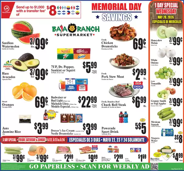 Baja Ranch catalogue | Baja Ranch weekly ad | 2026-05-20T00:00:00.000Z - 2026-05-26T00:00:00.000Z