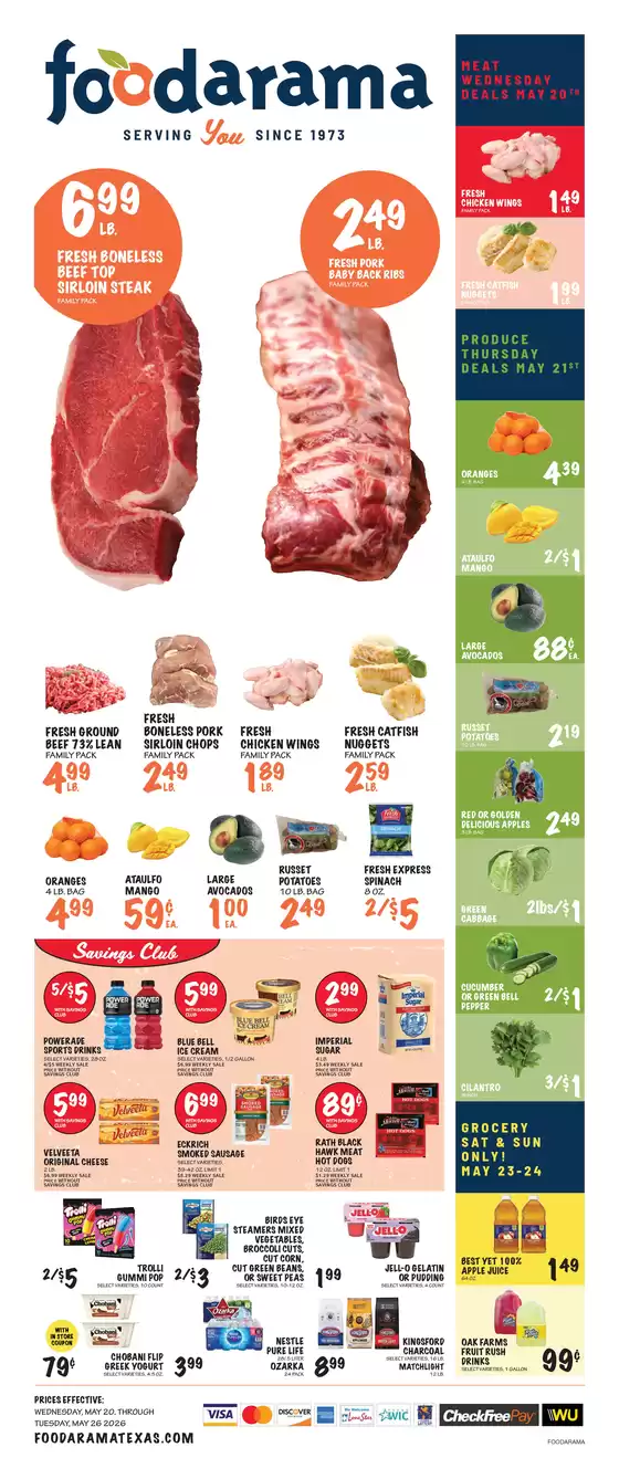 Foodarama catalogue | Foodarama weekly ad | 2026-05-20T00:00:00.000Z - 2026-05-26T00:00:00.000Z
