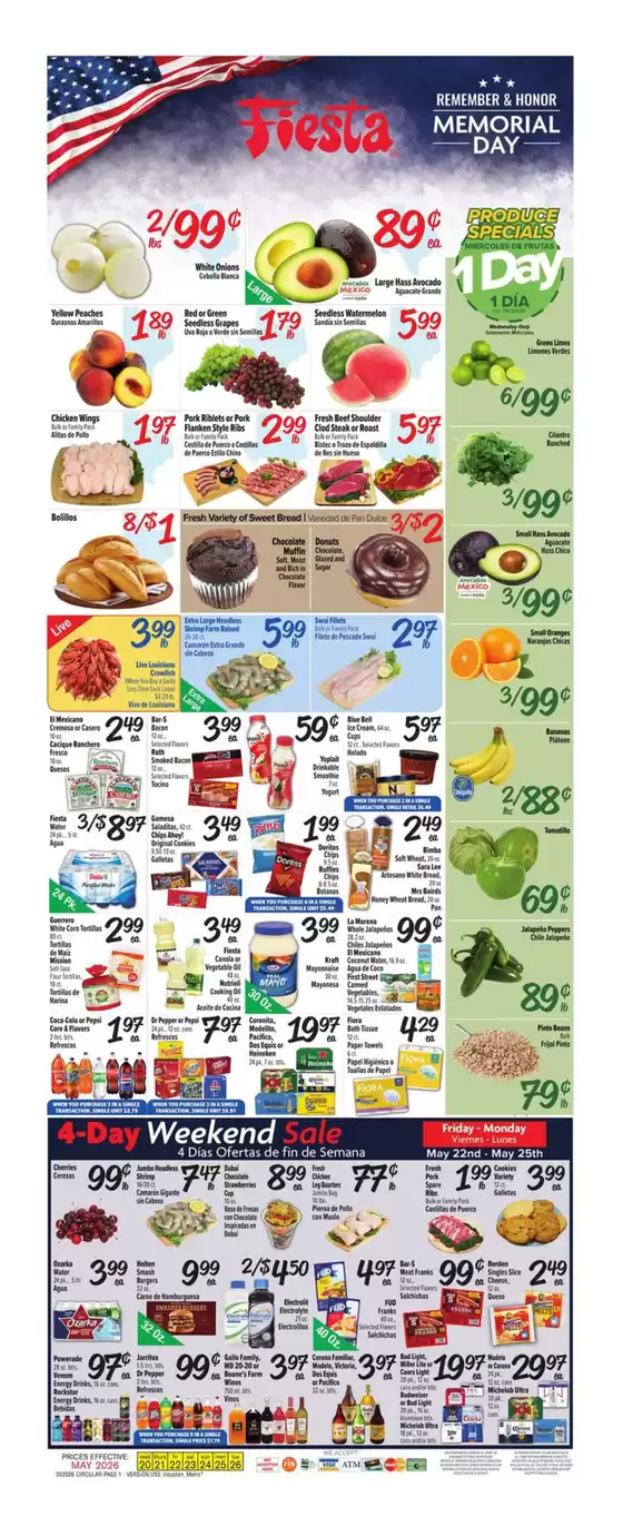 Fiesta Mart catalogue | Offers for bargain hunters | 2026-05-20T00:00:00.000Z - 2026-05-26T00:00:00.000Z