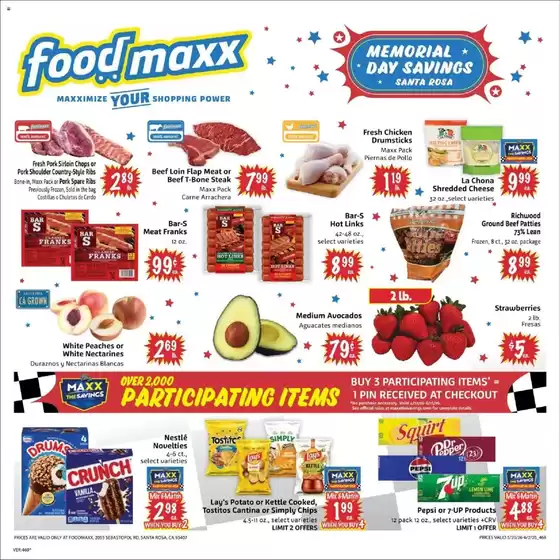 Foodmaxx catalogue | Great offer for all customers | 2026-05-20T00:00:00.000Z - 2026-06-02T00:00:00.000Z