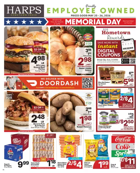 Harp's Market catalogue | Save now with our deals | 2026-05-20T00:00:00.000Z - 2026-05-26T00:00:00.000Z
