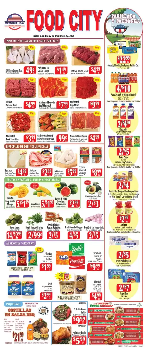 El Ahorro catalogue | Save now with our deals | 2026-05-20T00:00:00.000Z - 2026-05-26T00:00:00.000Z