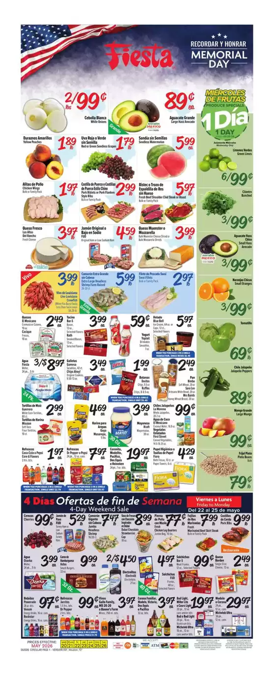 Fiesta Mart catalogue | Exclusive deals for our customers | 2026-05-20T00:00:00.000Z - 2026-05-26T00:00:00.000Z