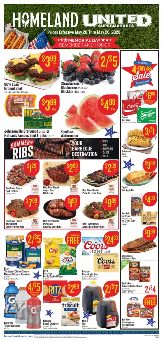 Homeland Market catalogue | Weekly Specials! | 2026-05-20T00:00:00.000Z - 2026-05-26T00:00:00.000Z