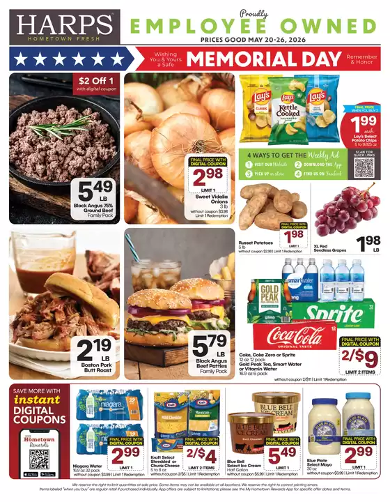 Harp's Market catalogue | Exclusive deals and bargains | 2026-05-20T00:00:00.000Z - 2026-05-26T00:00:00.000Z