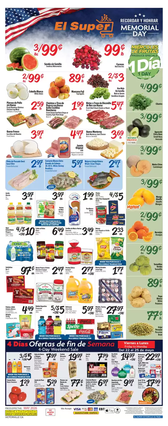 El Super catalogue | Our best offers for you | 2026-05-20T00:00:00.000Z - 2026-05-26T00:00:00.000Z