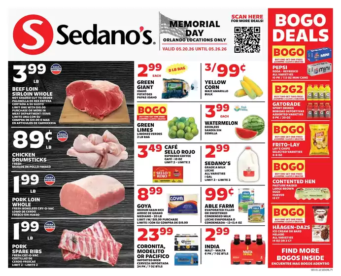 Sedano's catalogue | Exclusive bargains | 2026-05-20T00:00:00.000Z - 2026-05-26T00:00:00.000Z